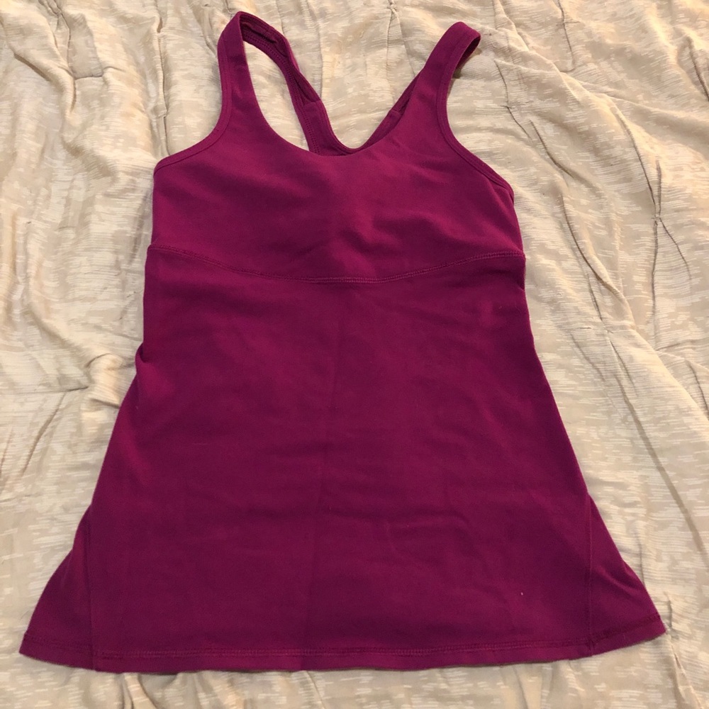 Racer back Lululemon workout tank top